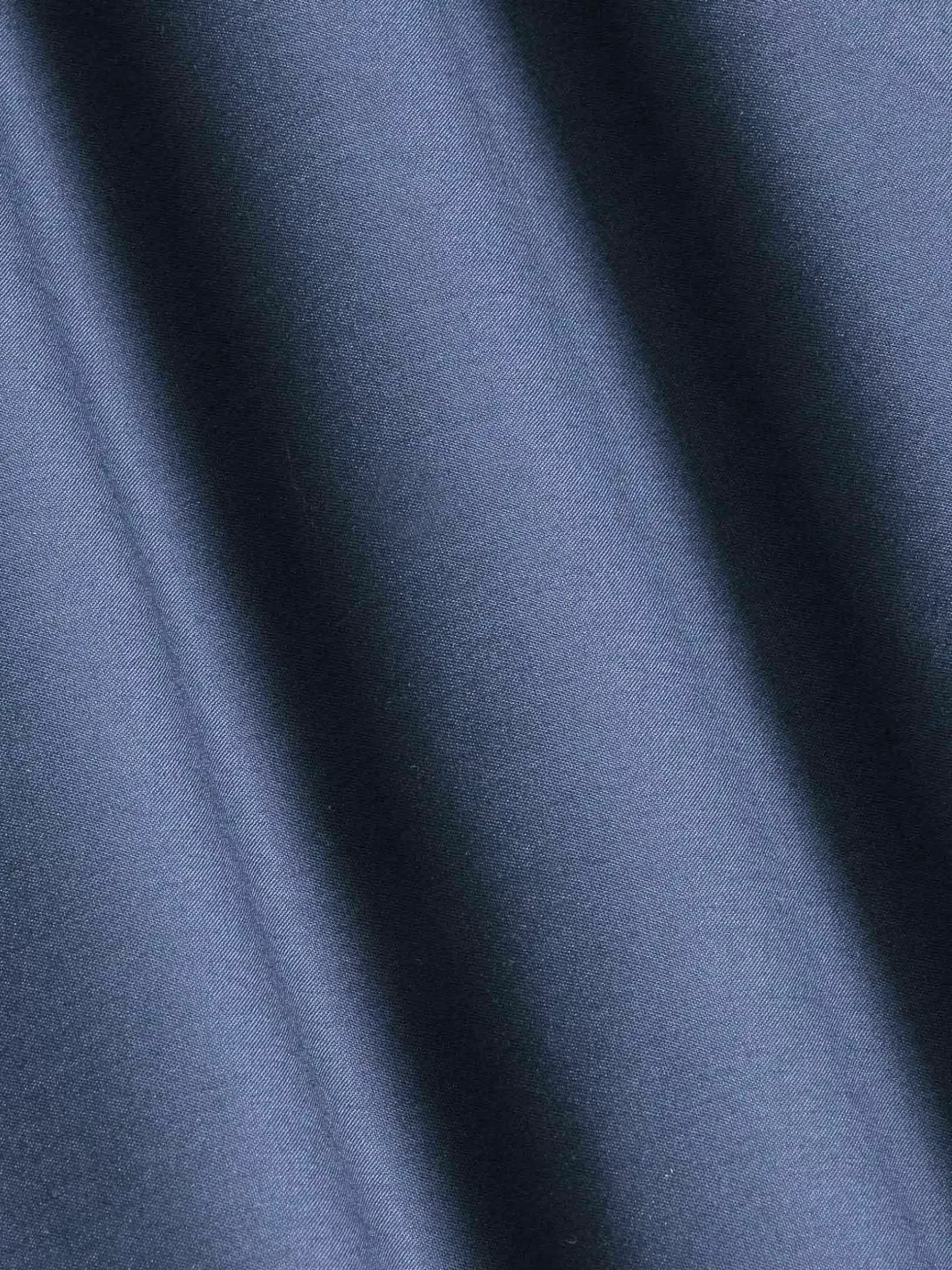 Wam Denim Overhemd Lange Mouwen|Ales Solid Structured Anthracite Overhemd Lange Mouw