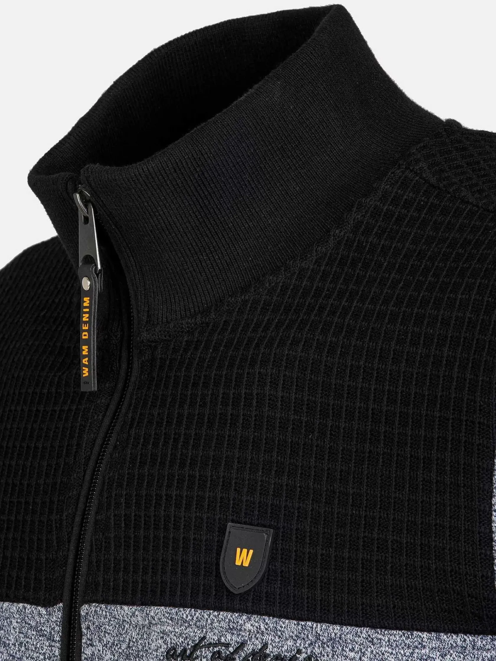 Wam Denim Vesten|Altena Turtle Nick Vesten Grey