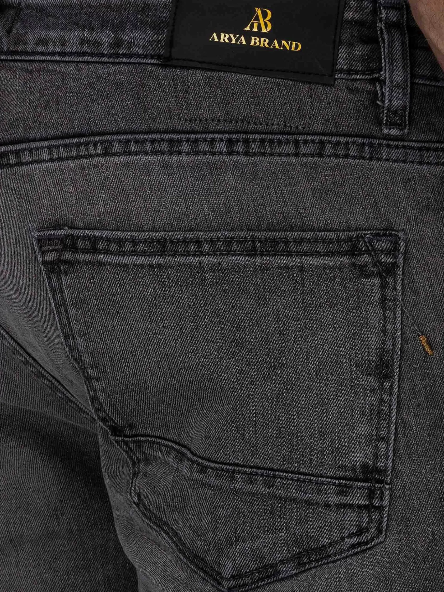 Wam Denim Jeans|Amaud Slim Stretch Grey Jeans