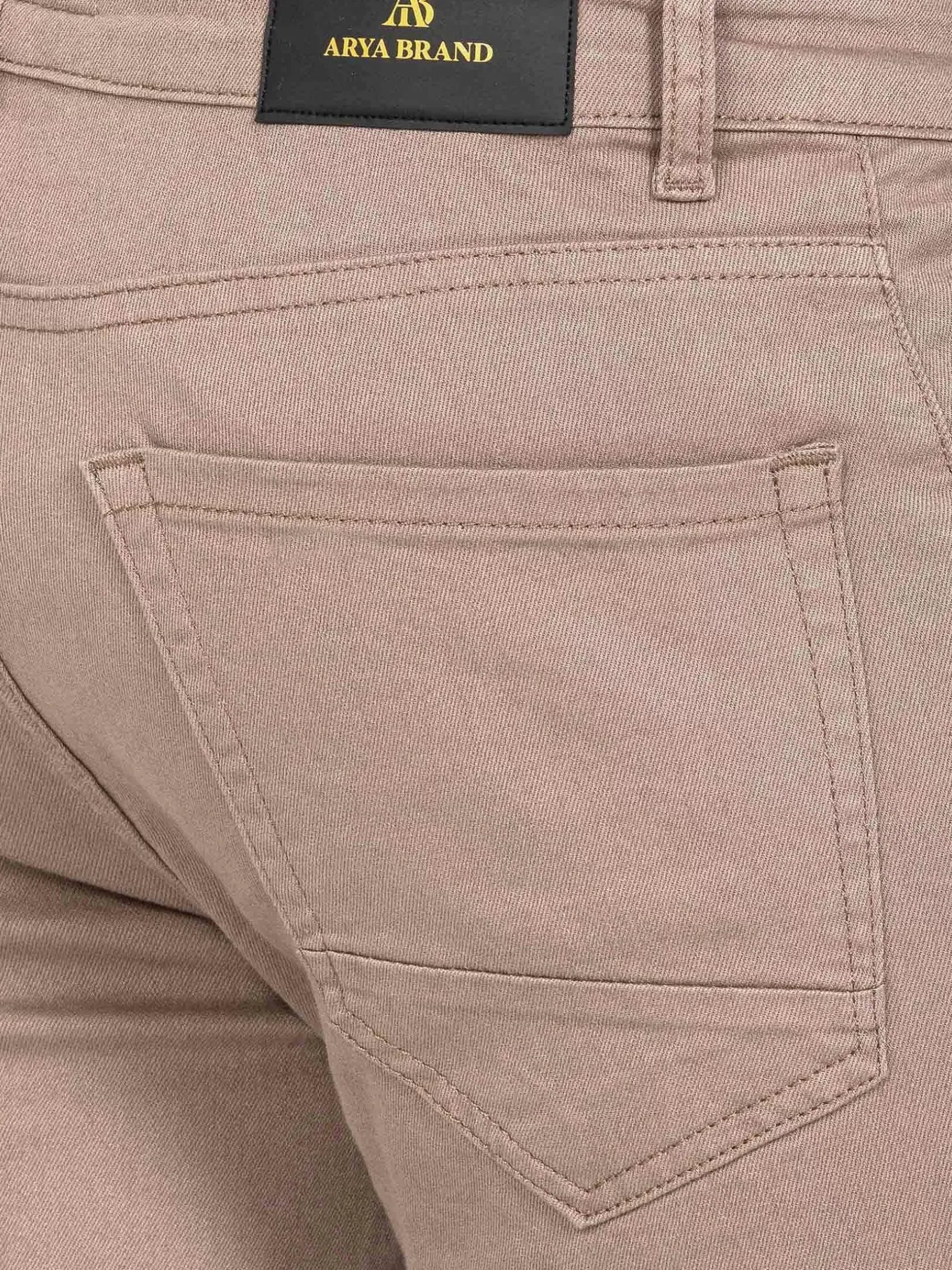 Wam Denim Jeans|Amou Slim Fit Beige Jean