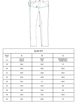 Wam Denim Jeans|Aramis Comfort Slim Fit Indigo Jeans