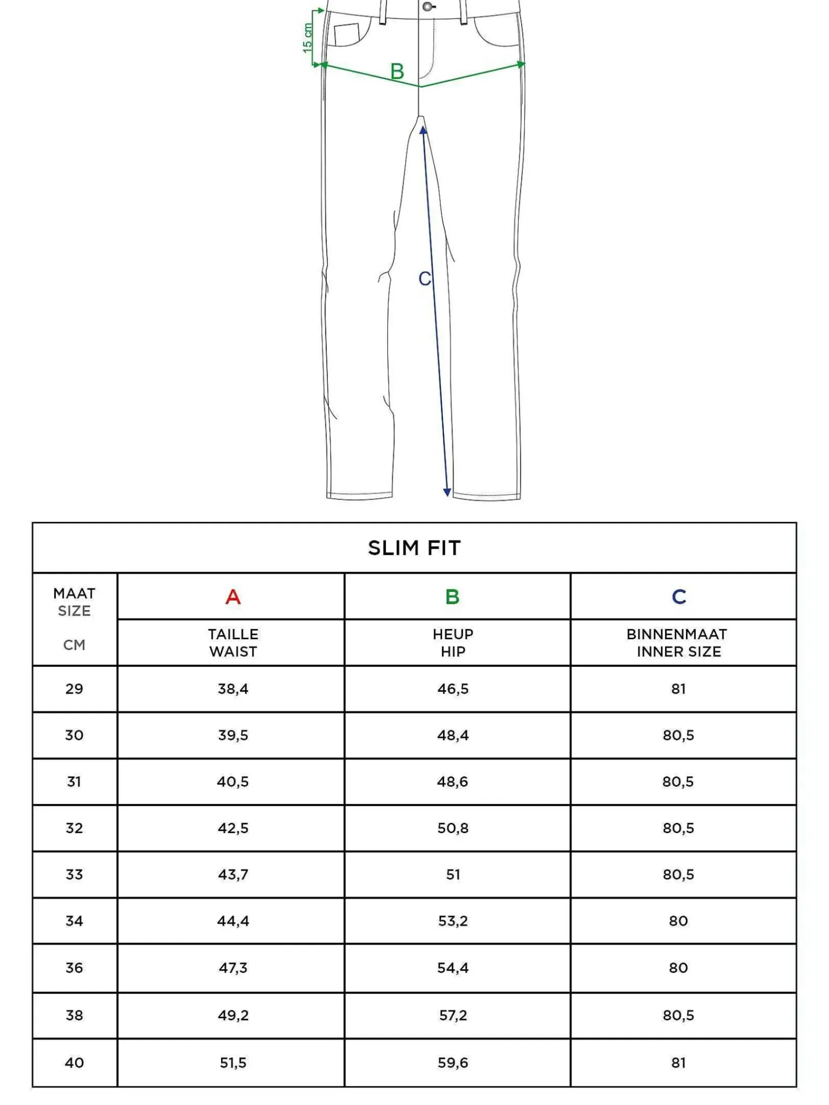 Wam Denim Jeans|Aramis Comfort Slim Fit Indigo Jeans