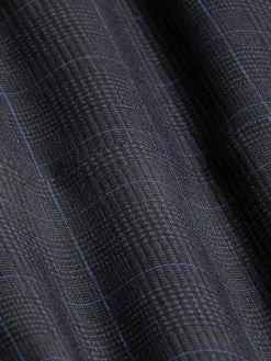 Wam Denim Colberts|Archer Checkered Indigo Navy Colbert