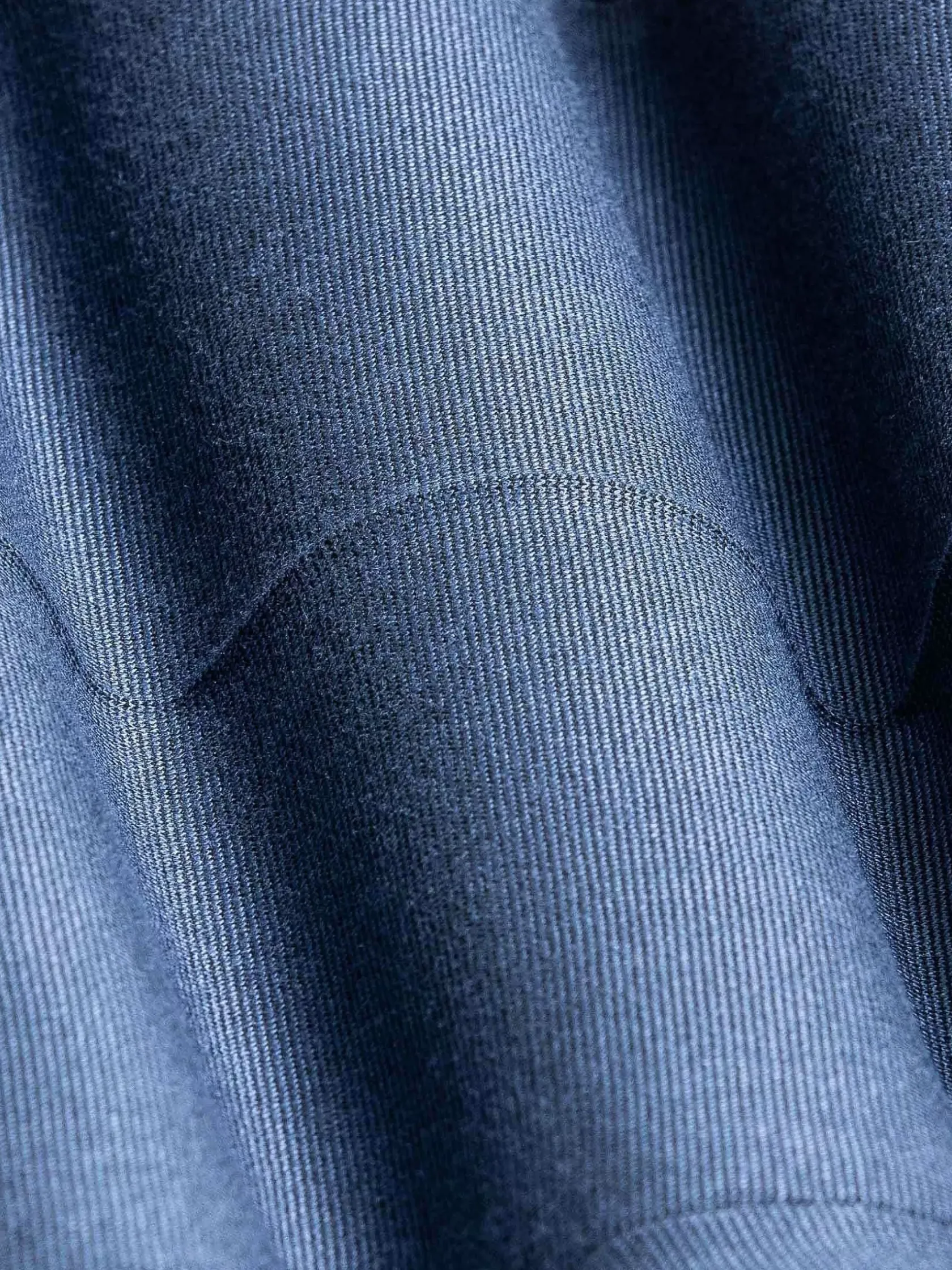 Wam Denim Pantalons|Archer Slim Fit Plain Indigo Navy Pantalon