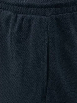 Wam Denim Sweaters|Arlo Stretched Navy Hoodie Shorts Set