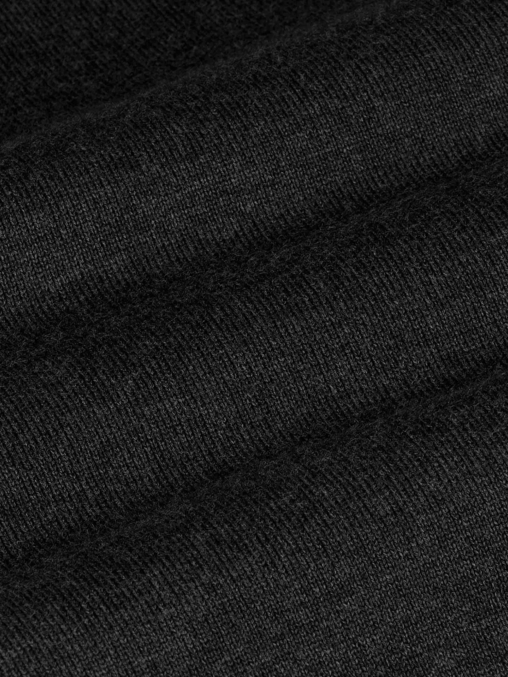 Wam Denim Sweaters|Athens V-Neck Black Sweater