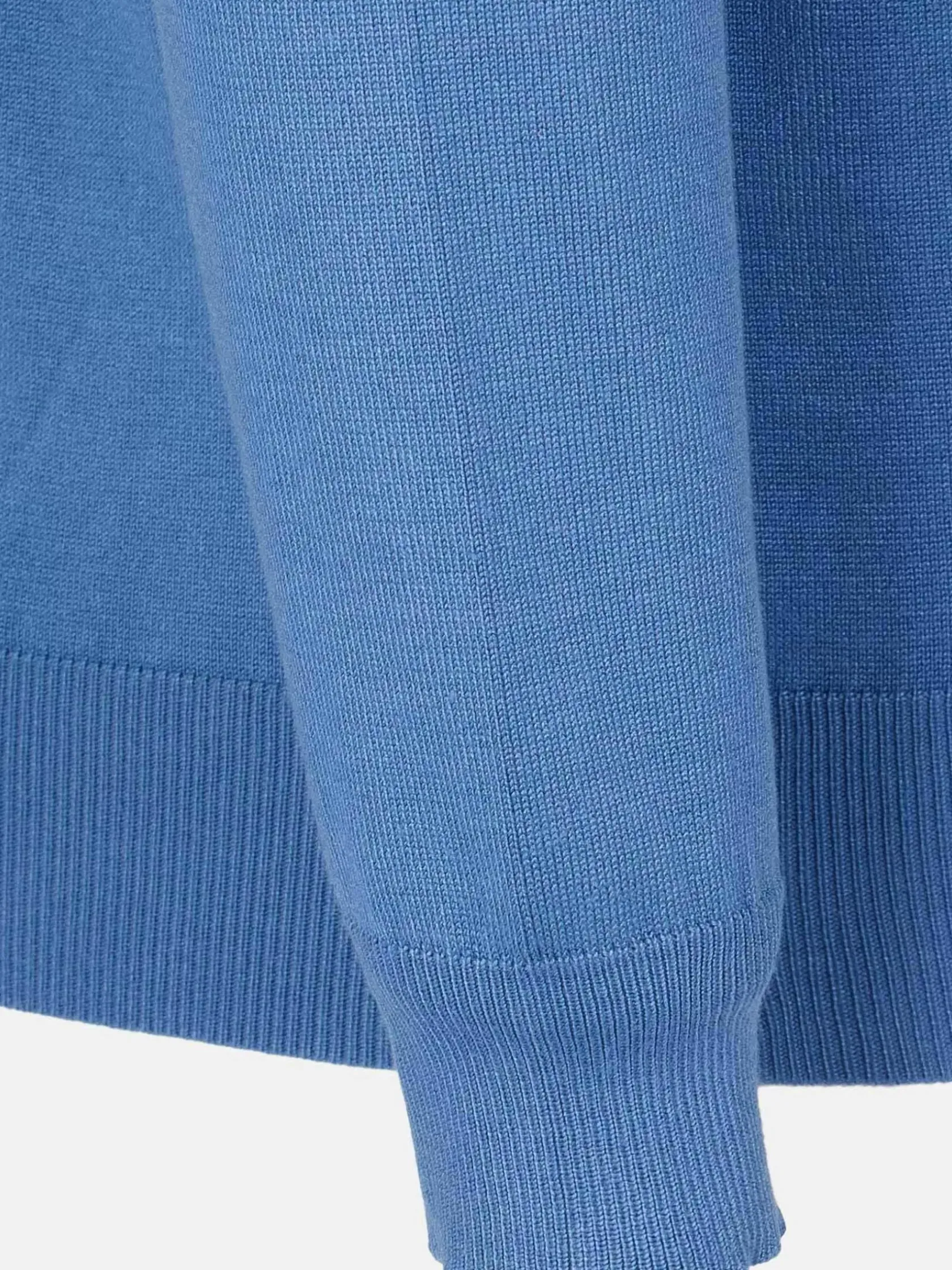 Wam Denim Sweaters|Athens V-Neck Royal Blue Sweater