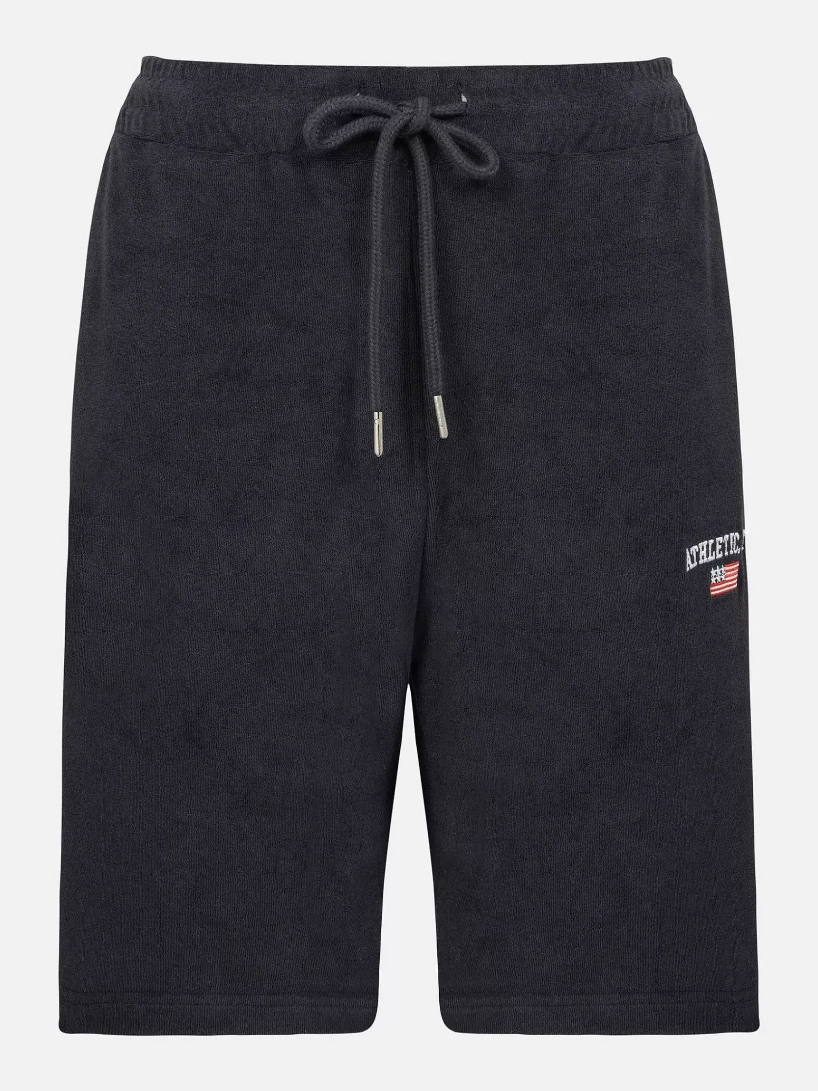 Wam Denim Sweaters|Avery Stretched Navy Hoodie Shorts Set