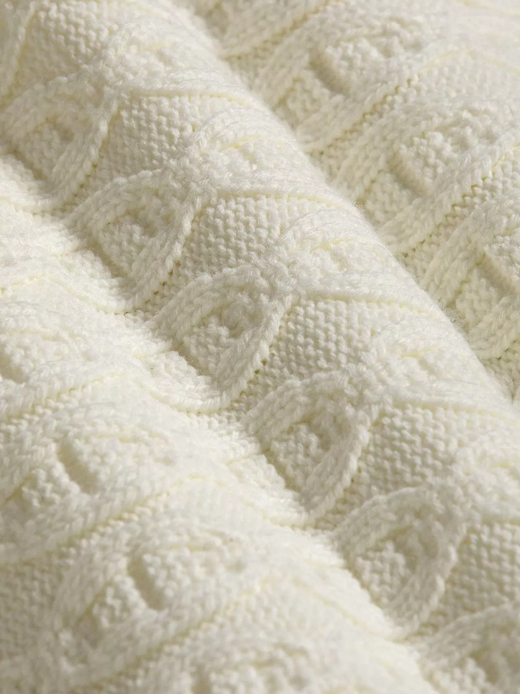 Wam Denim Truien|Avon Off White Pattern Truien