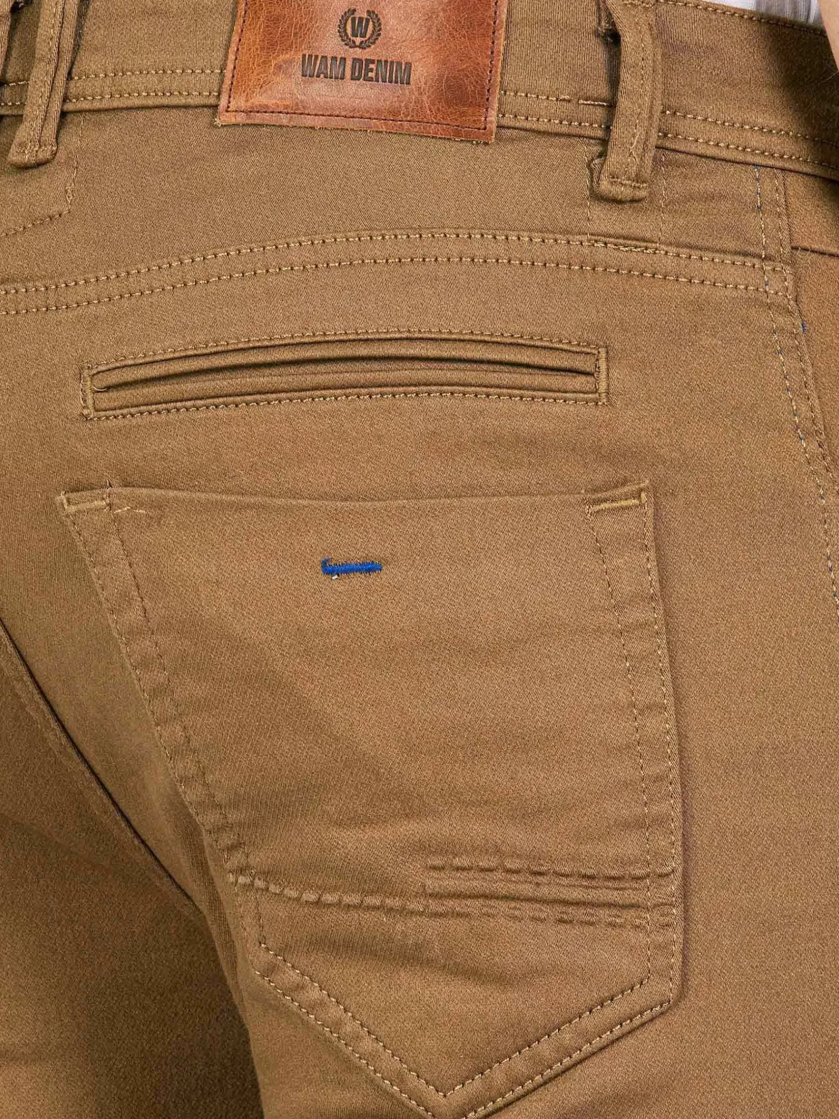 Wam Denim Jeans|Barukh Slim Fit Beige Jeans