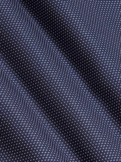 Wam Denim Overhemd Lange Mouwen|Bentley Regular Fit Navy Overhemd
