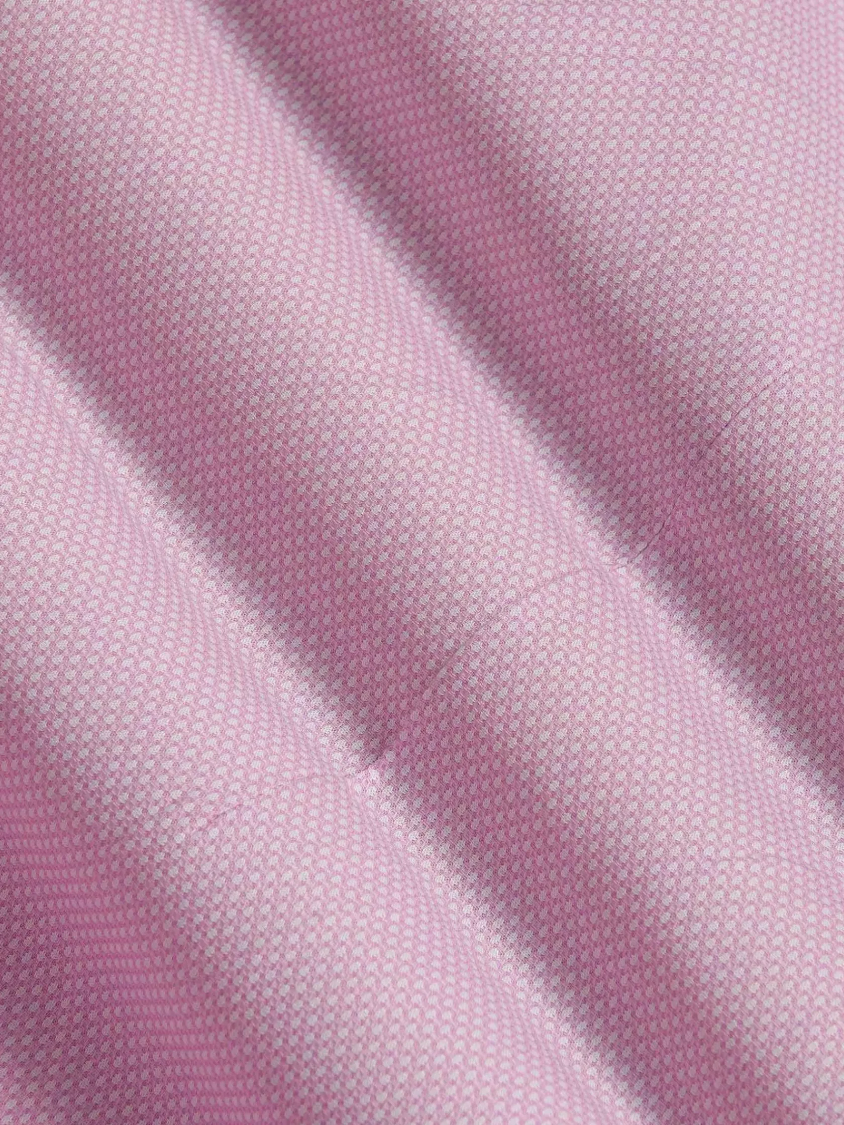Wam Denim Overhemd Lange Mouwen|Bentley Regular Fit Pink Overhemd