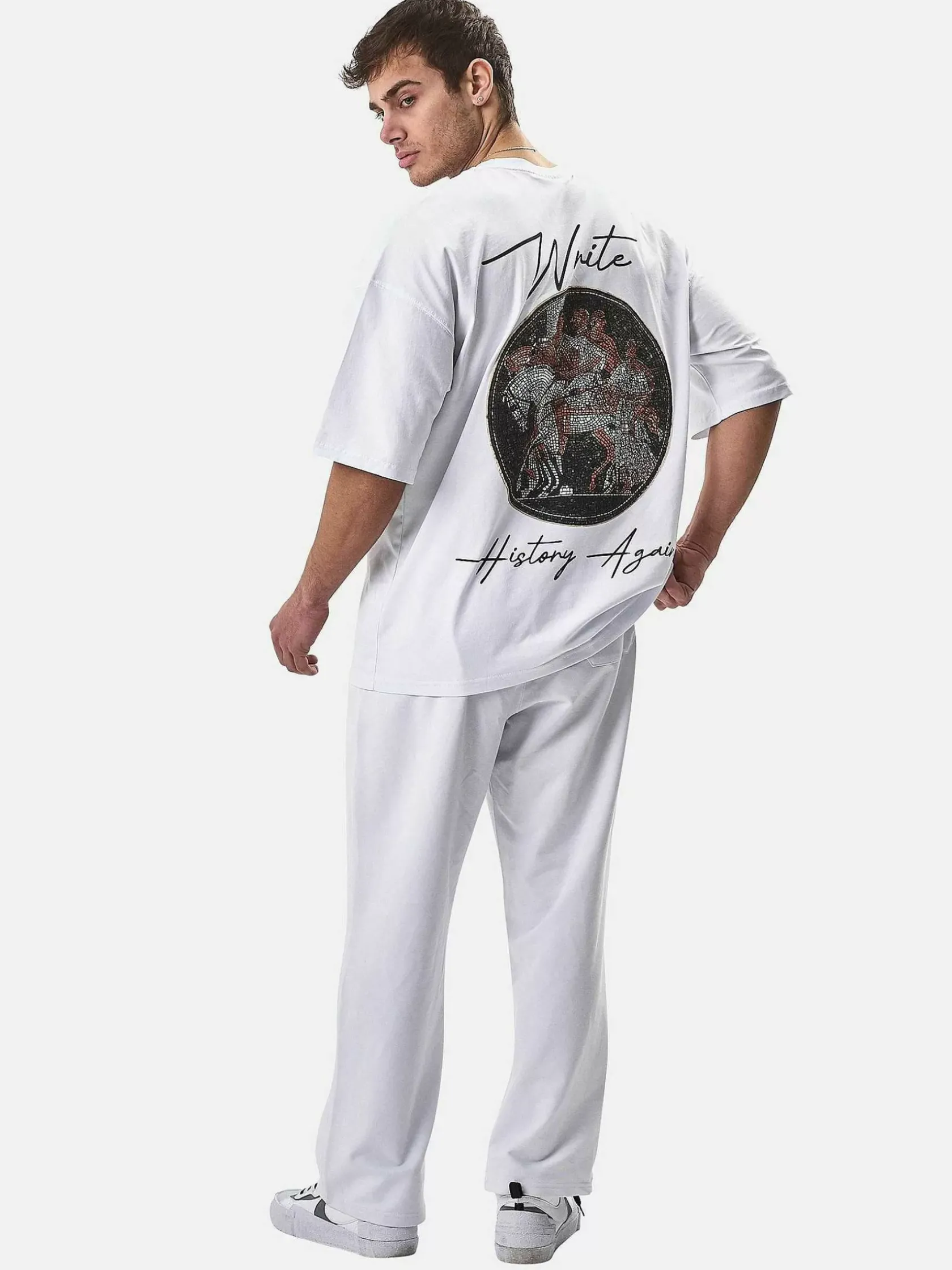 Wam Denim Streetwear|Braden White T-Shirt