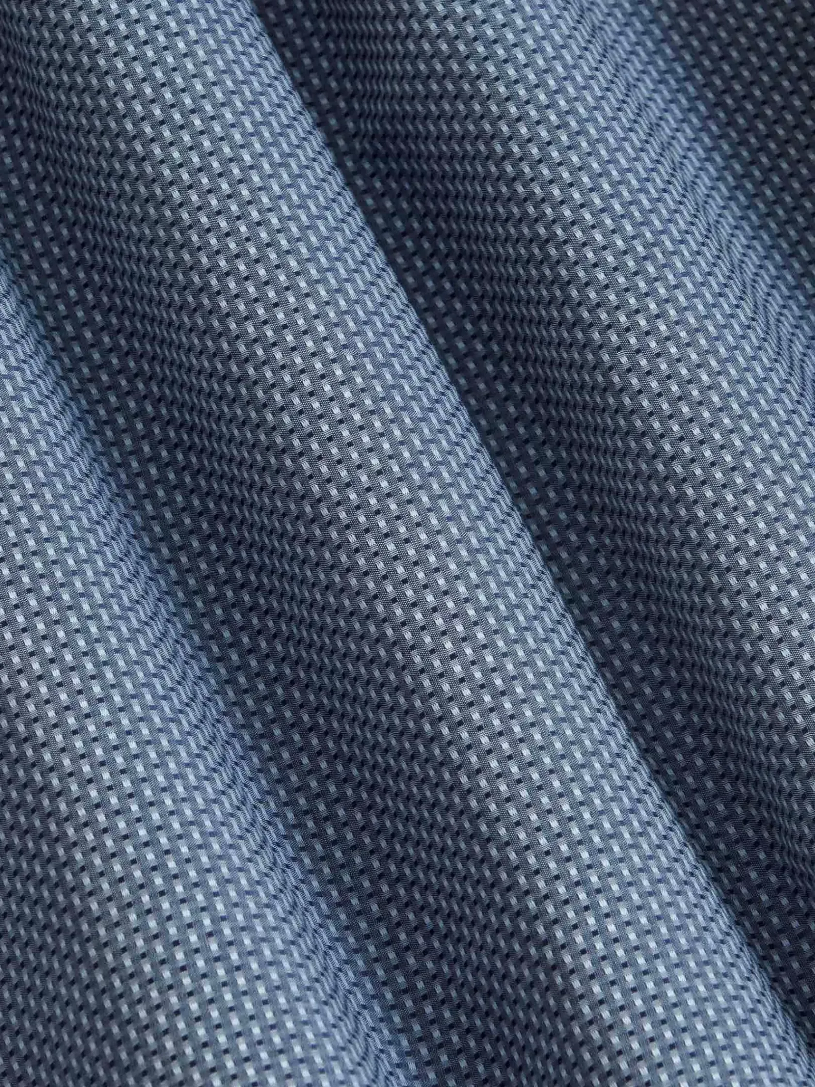 Wam Denim Overhemd Lange Mouwen|Braxton Regular Fit Light Navy Overhemd