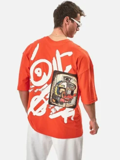 Wam Denim Streetwear|Brendan Red T-Shirt