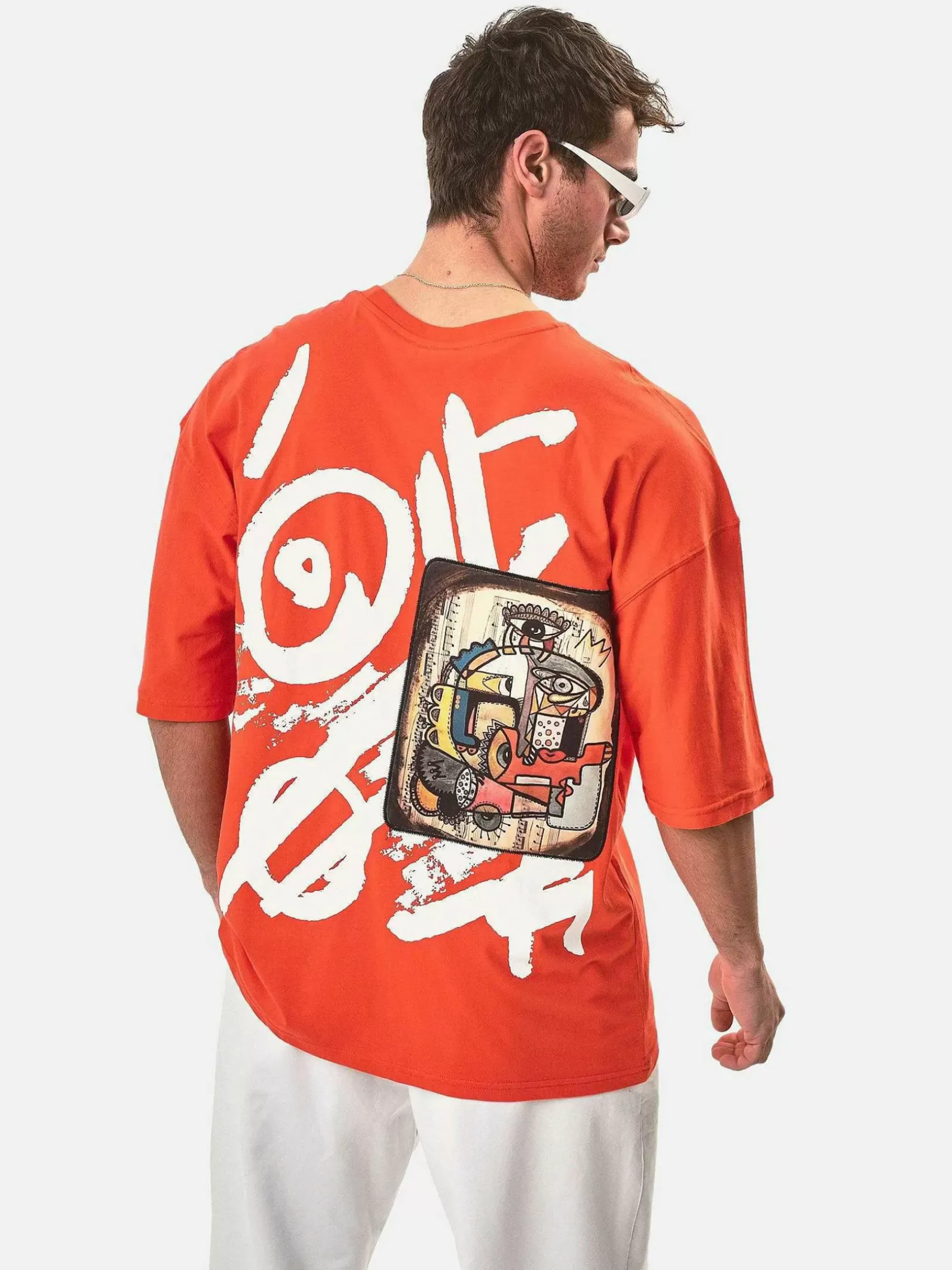 Wam Denim Streetwear|Brendan Red T-Shirt