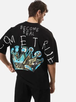 Wam Denim Streetwear|Brodie Black T-Shirt 1053
