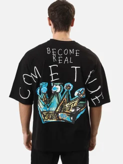 Wam Denim Streetwear|Brodie Black T-Shirt 1053
