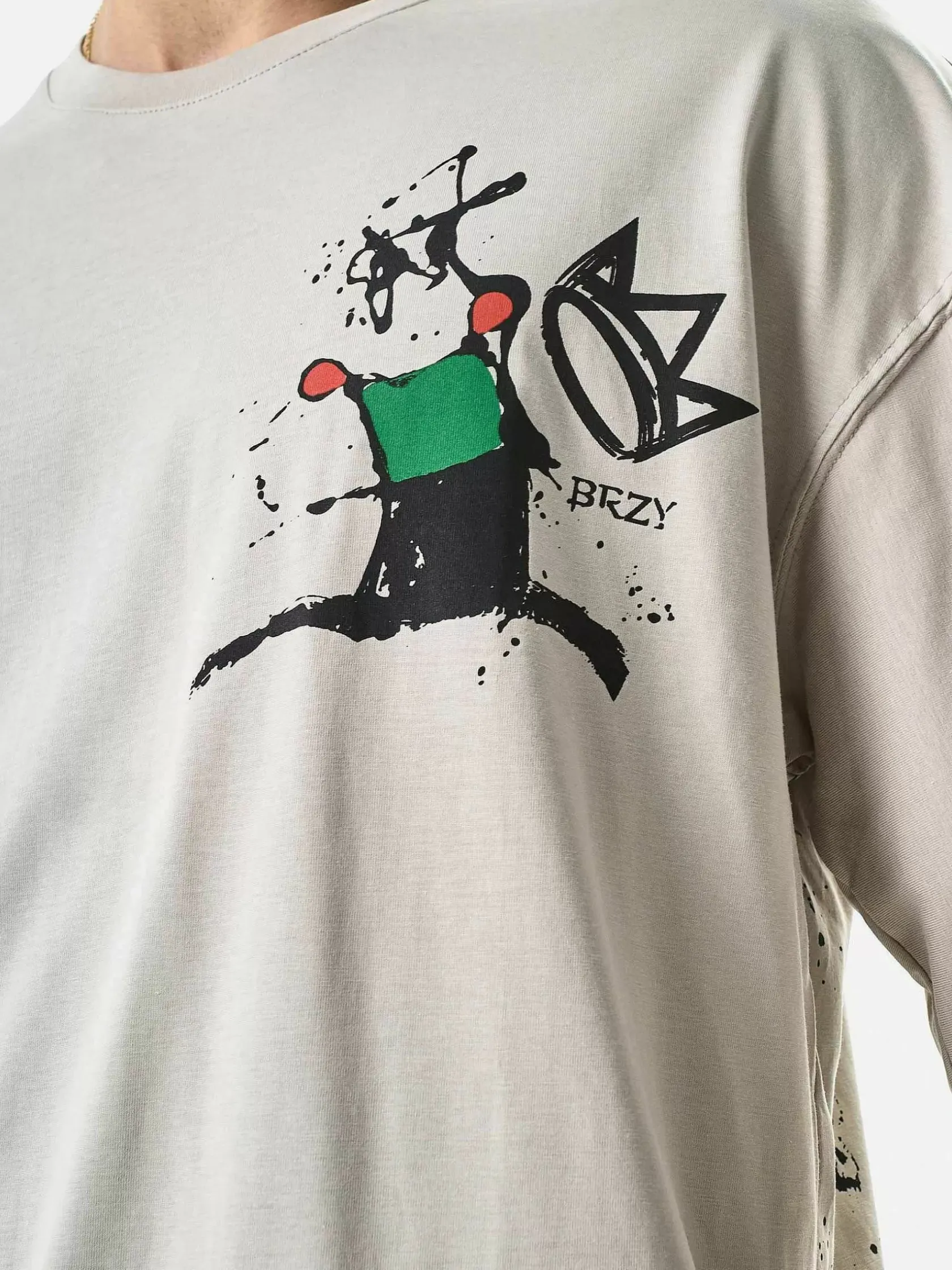 Wam Denim Streetwear|Brodie Light Grey T-Shirt