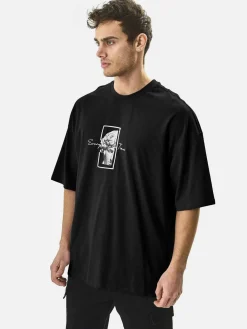 Wam Denim Streetwear|Bronson Black T-Shirt 1028
