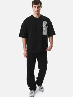 Wam Denim Streetwear|Bryant Black T-Shirt