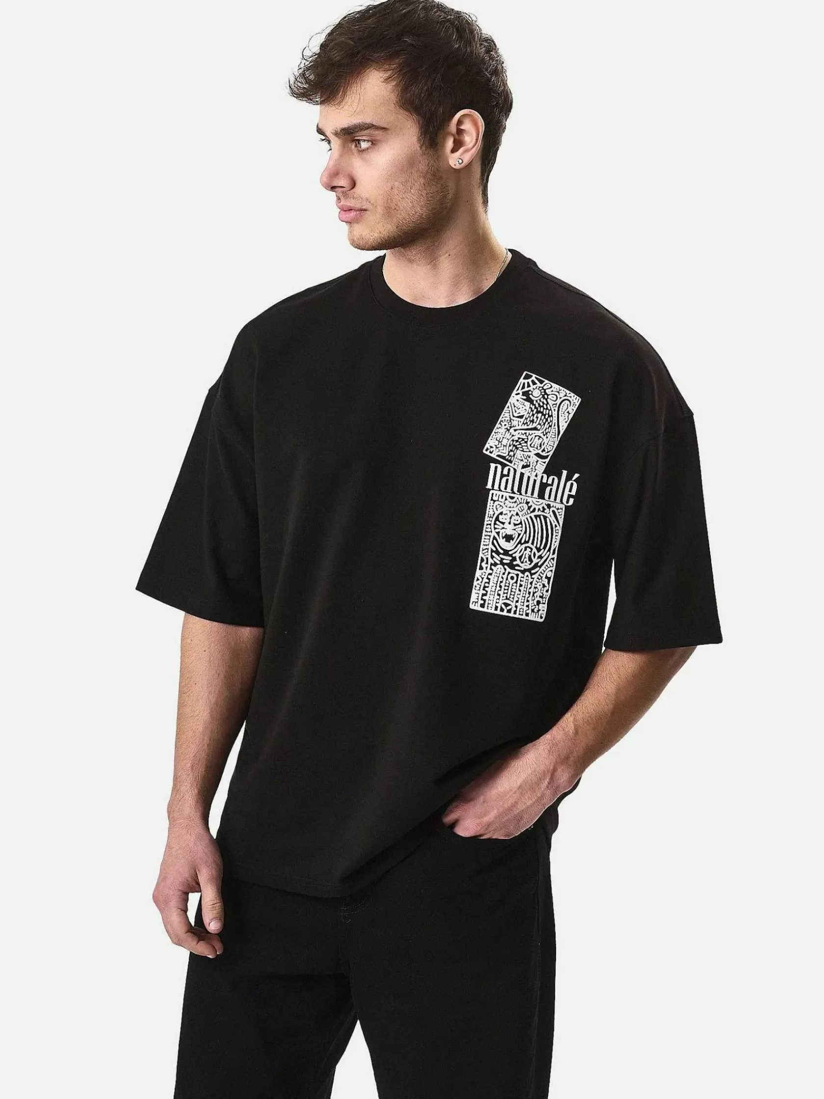 Wam Denim Streetwear|Bryant Black T-Shirt
