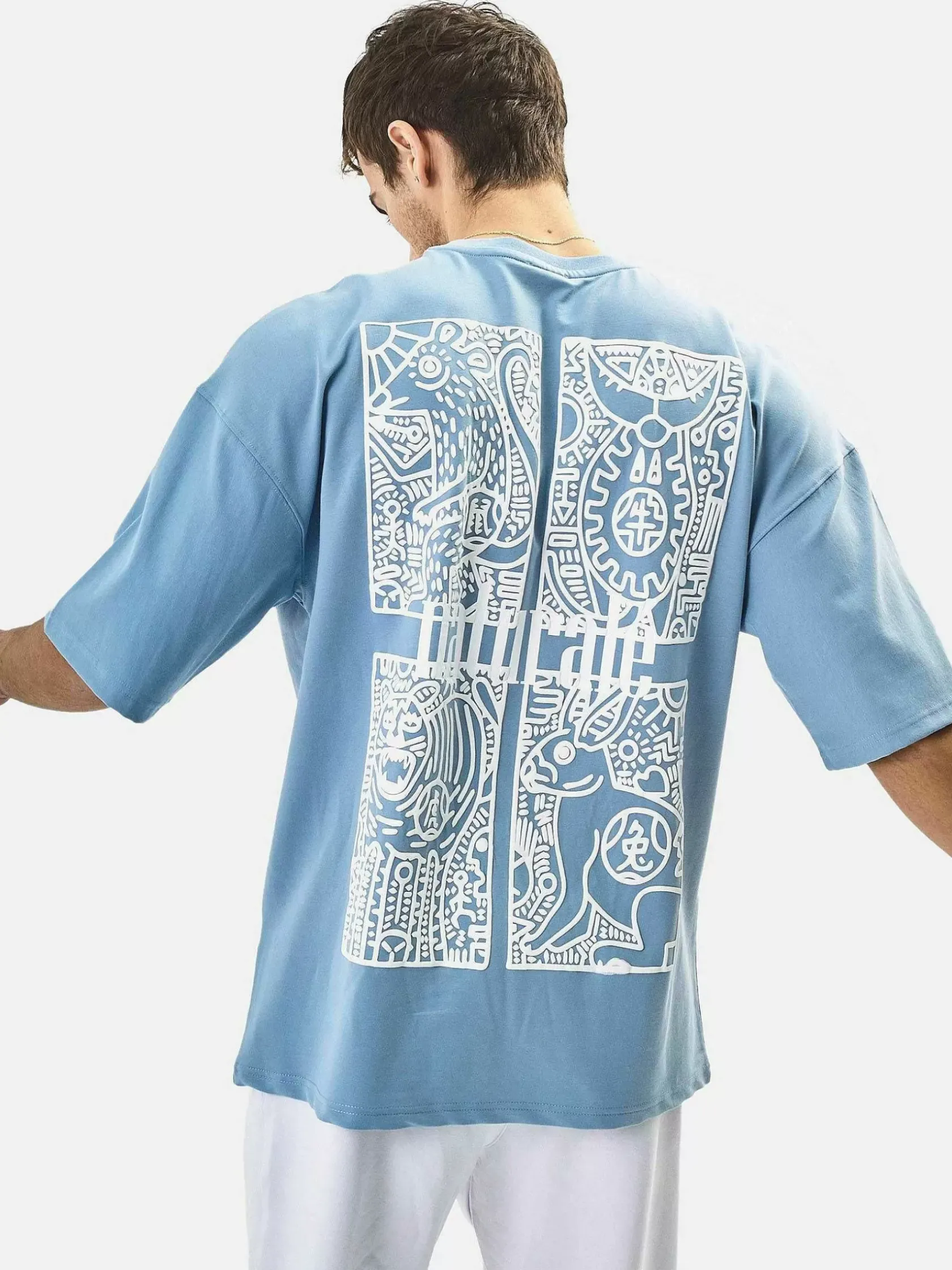 Wam Denim Streetwear|Bryant Light Blue T-Shirt