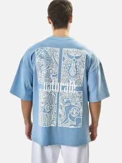 Wam Denim Streetwear|Bryant Light Blue T-Shirt