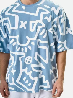 Wam Denim Streetwear|Byron Light Blue T-Shirt