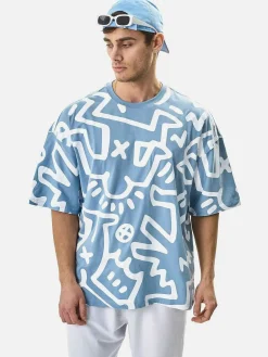Wam Denim Streetwear|Byron Light Blue T-Shirt