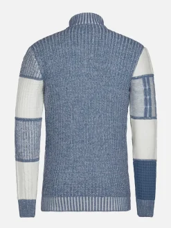 Wam Denim Truien|Cambridge Pattern Blue White Truien