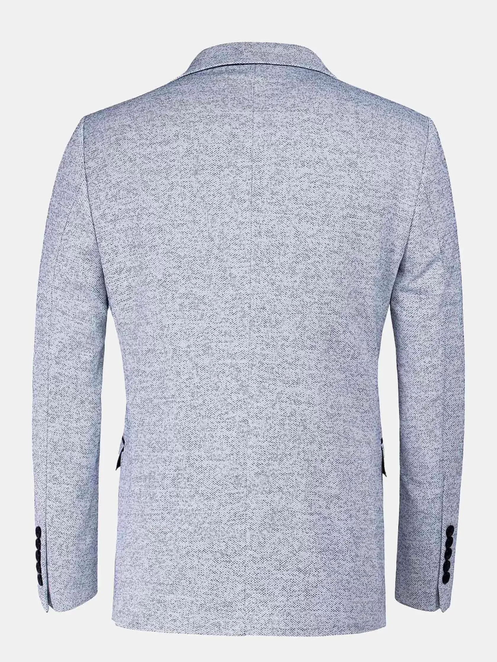 Wam Denim Colberts|Catania Modern Fit White Navy Colbert