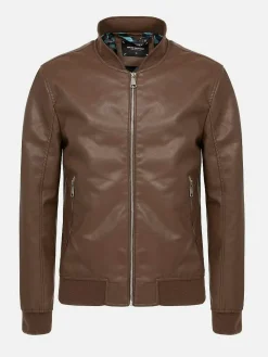 Wam Denim Zomerjassen|Charlie Slim Fit Summer Brown Jassen