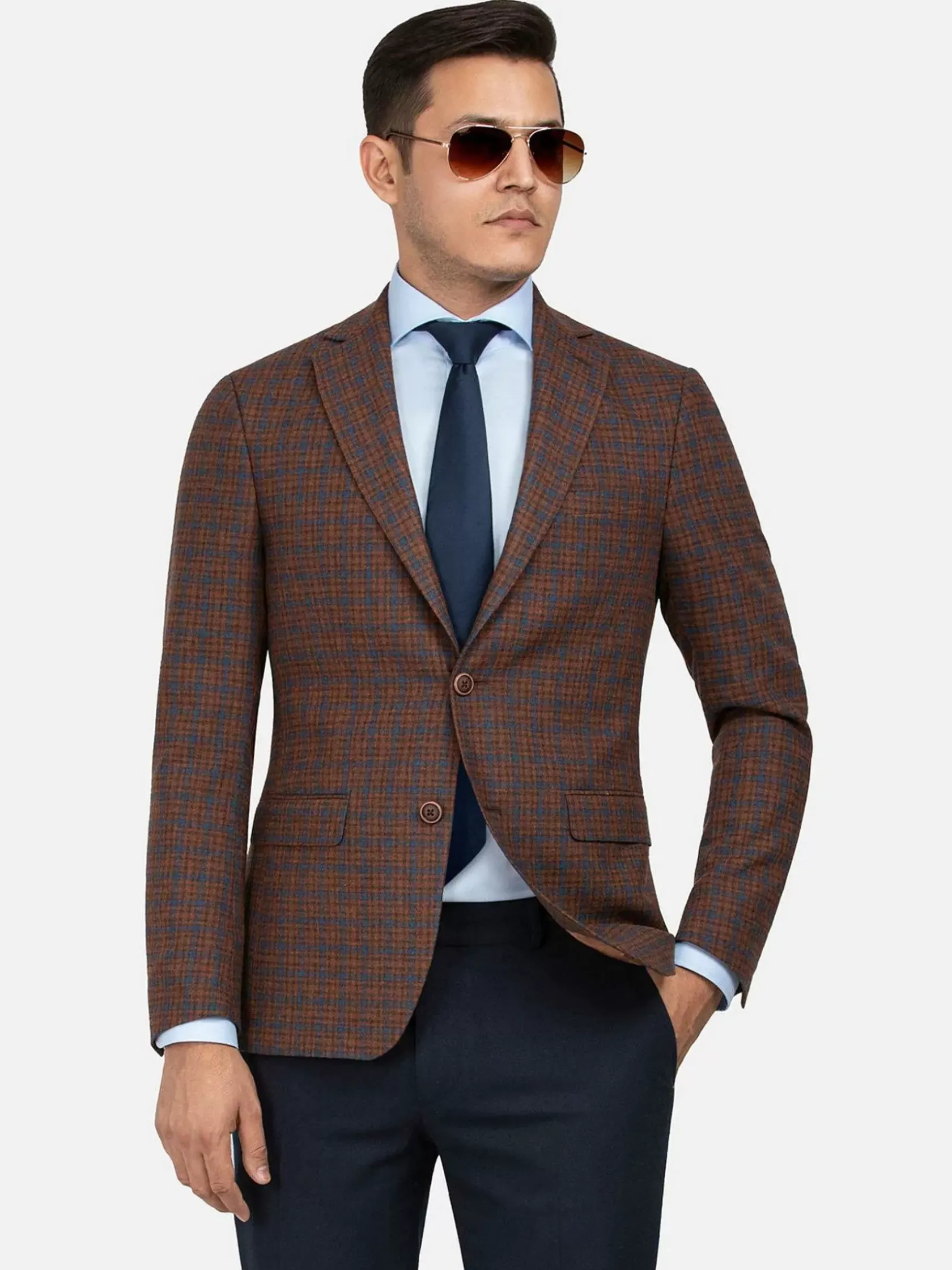 Wam Denim Colberts|Colbert Nantens Brown Indigo
