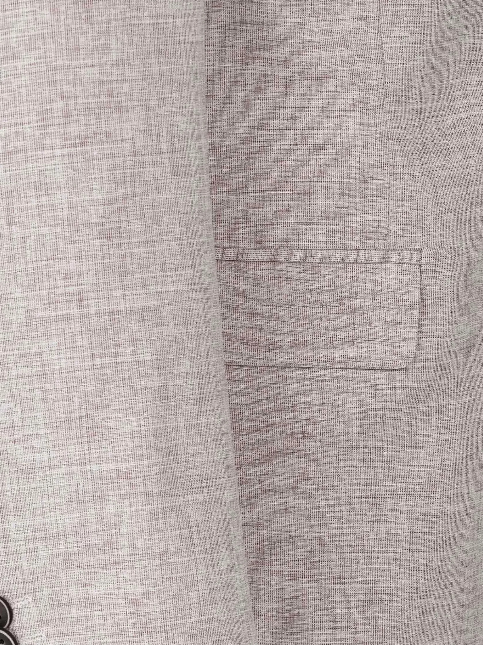 Wam Denim Colberts|Cullen Single Breast Beige Colbert