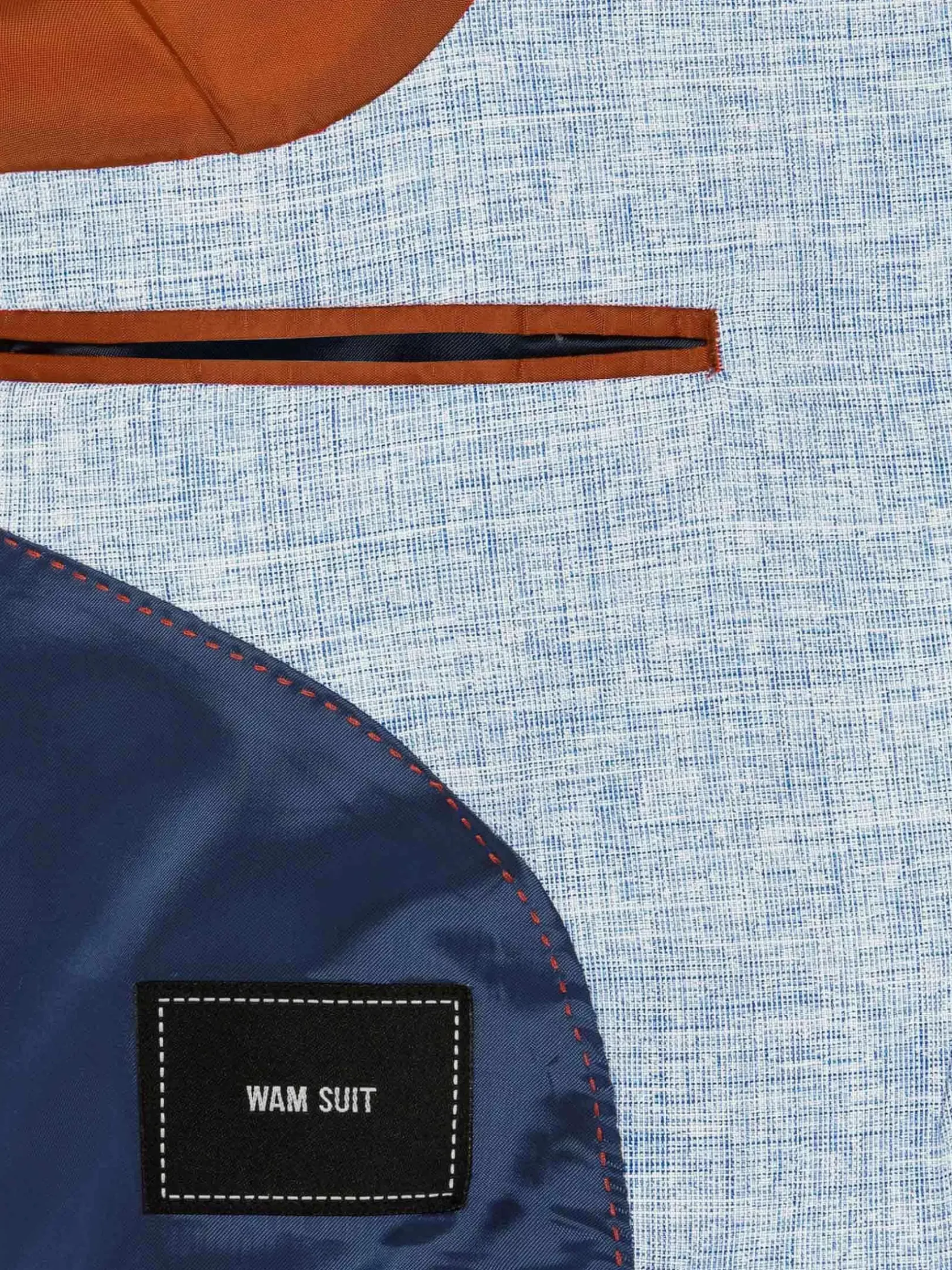 Wam Denim Colberts|Cullen Single Breast Blue Colbert