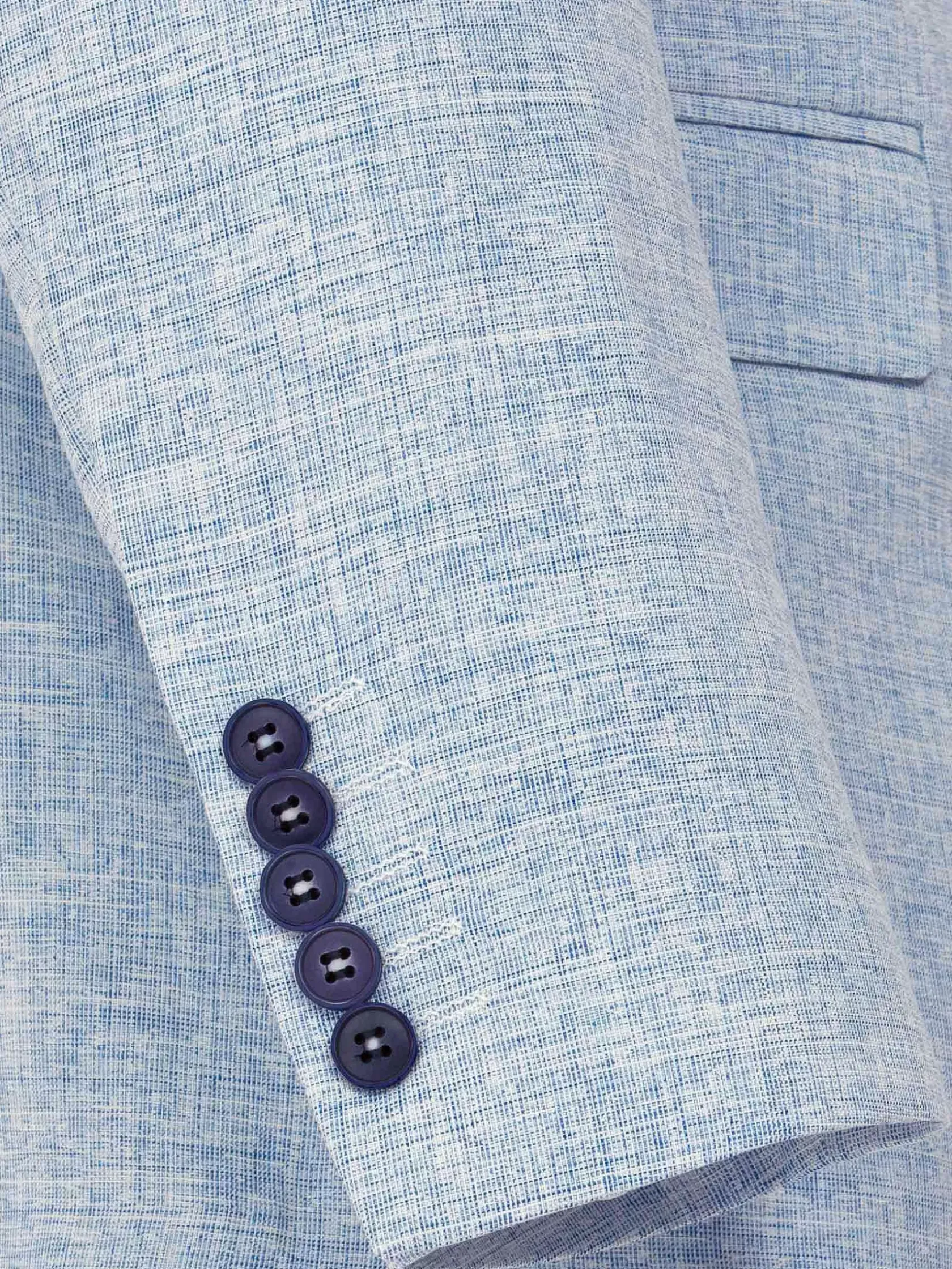 Wam Denim Colberts|Cullen Single Breast Blue Colbert