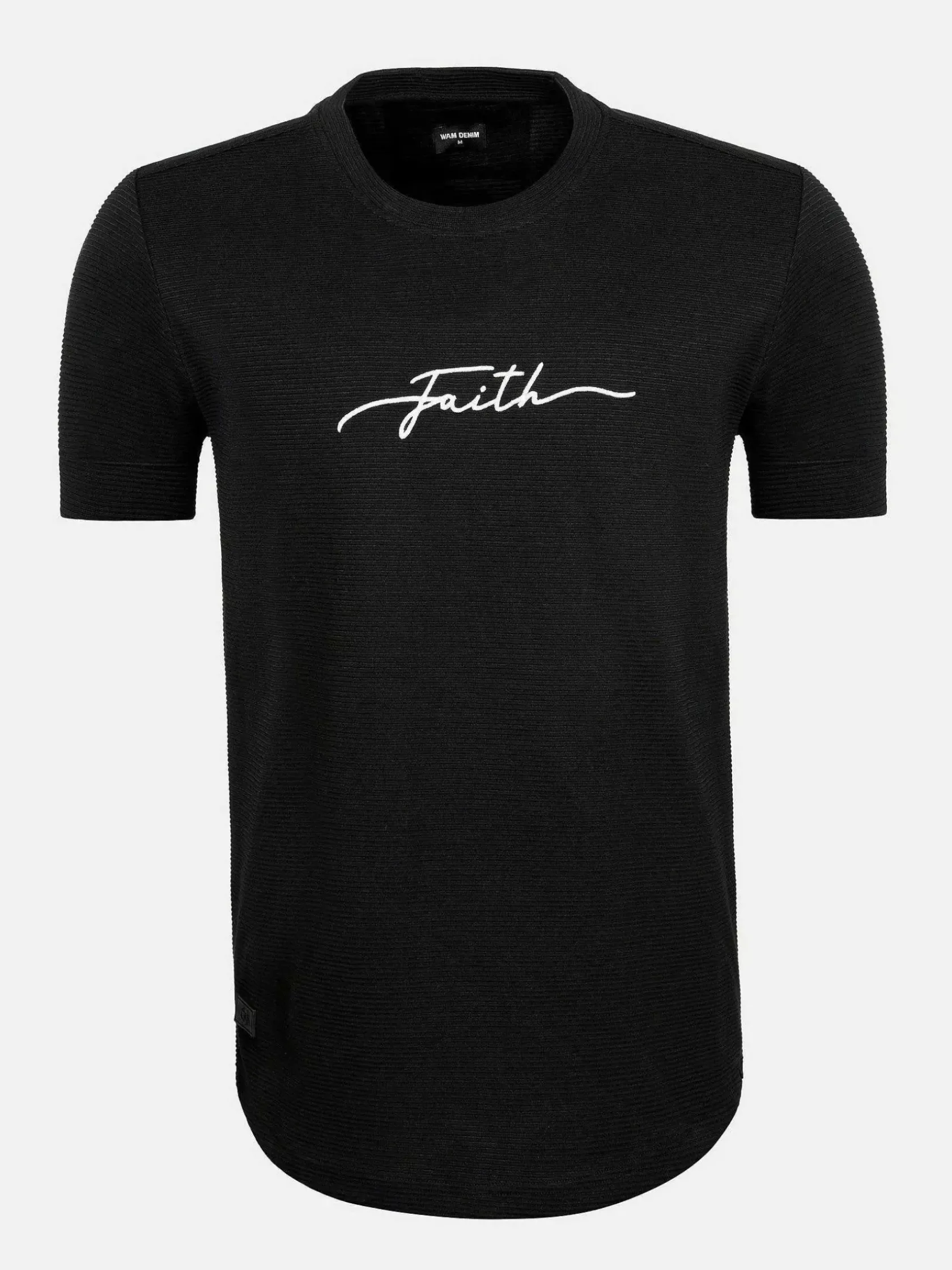 Wam Denim T-Shirts|Dambas Signature Crew Neck T-Shirt Black