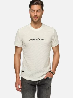 Wam Denim T-Shirts|Dambas Signature Crew Neck T-Shirt Off White