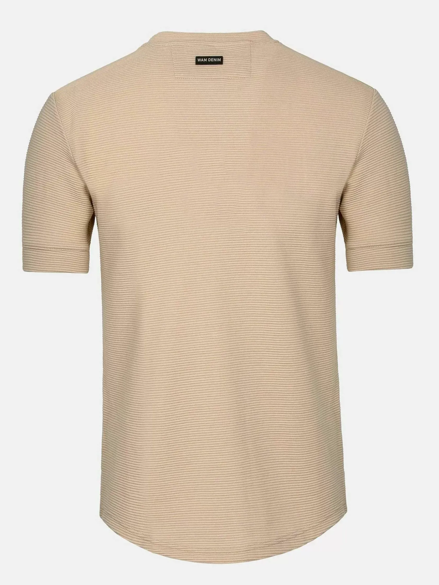 Wam Denim T-Shirts|Dambas Signature Crew Neck T-Shirt Beige