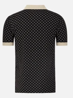 Wam Denim Polo'S|Dario Black Polo