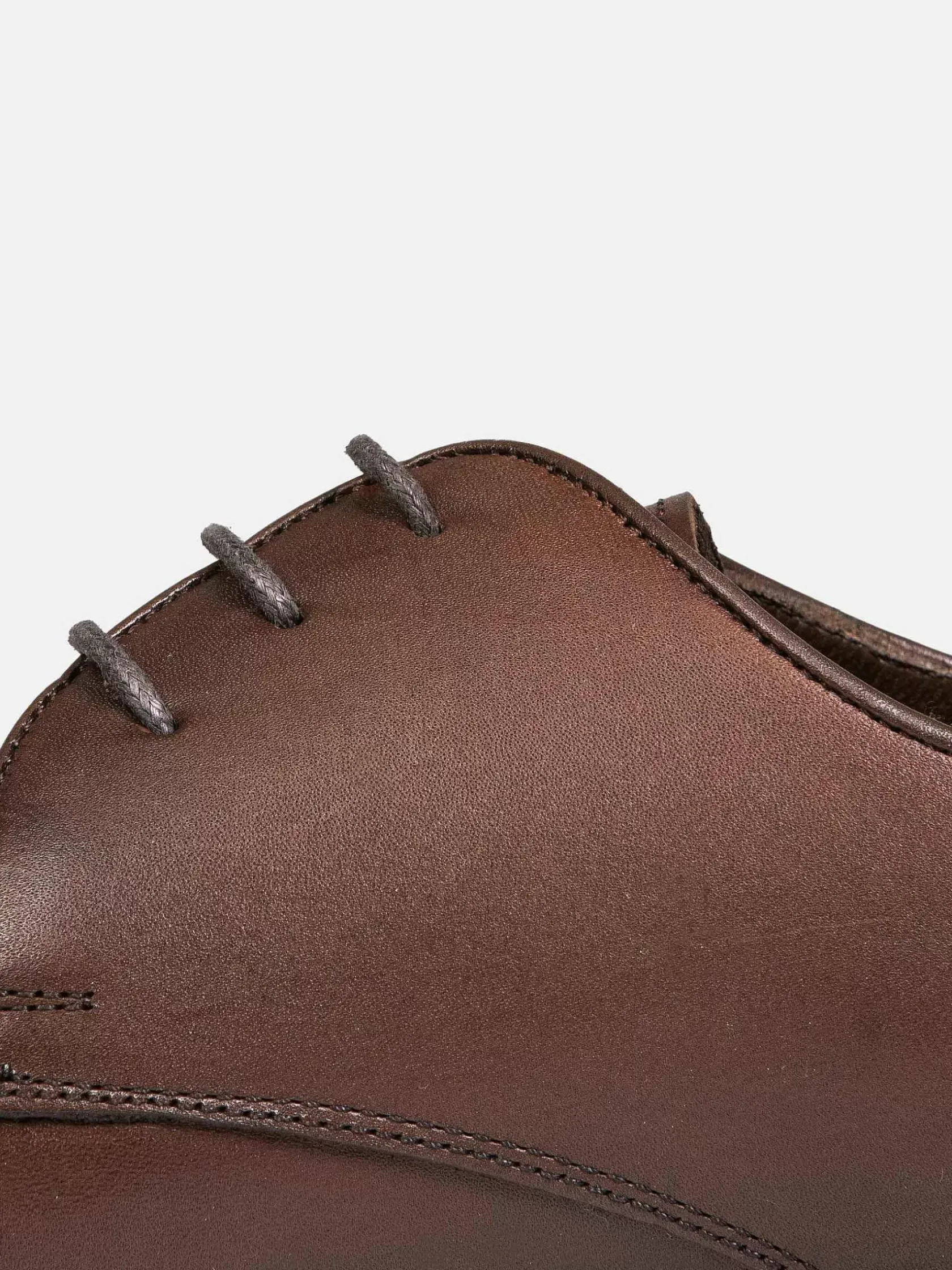 Wam Denim Schoenen|Dark Brown Leather Schoenen