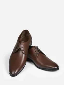 Wam Denim Schoenen|Dark Brown Leather Schoenen