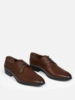 Wam Denim Schoenen|Dark Brown Leather Schoenen