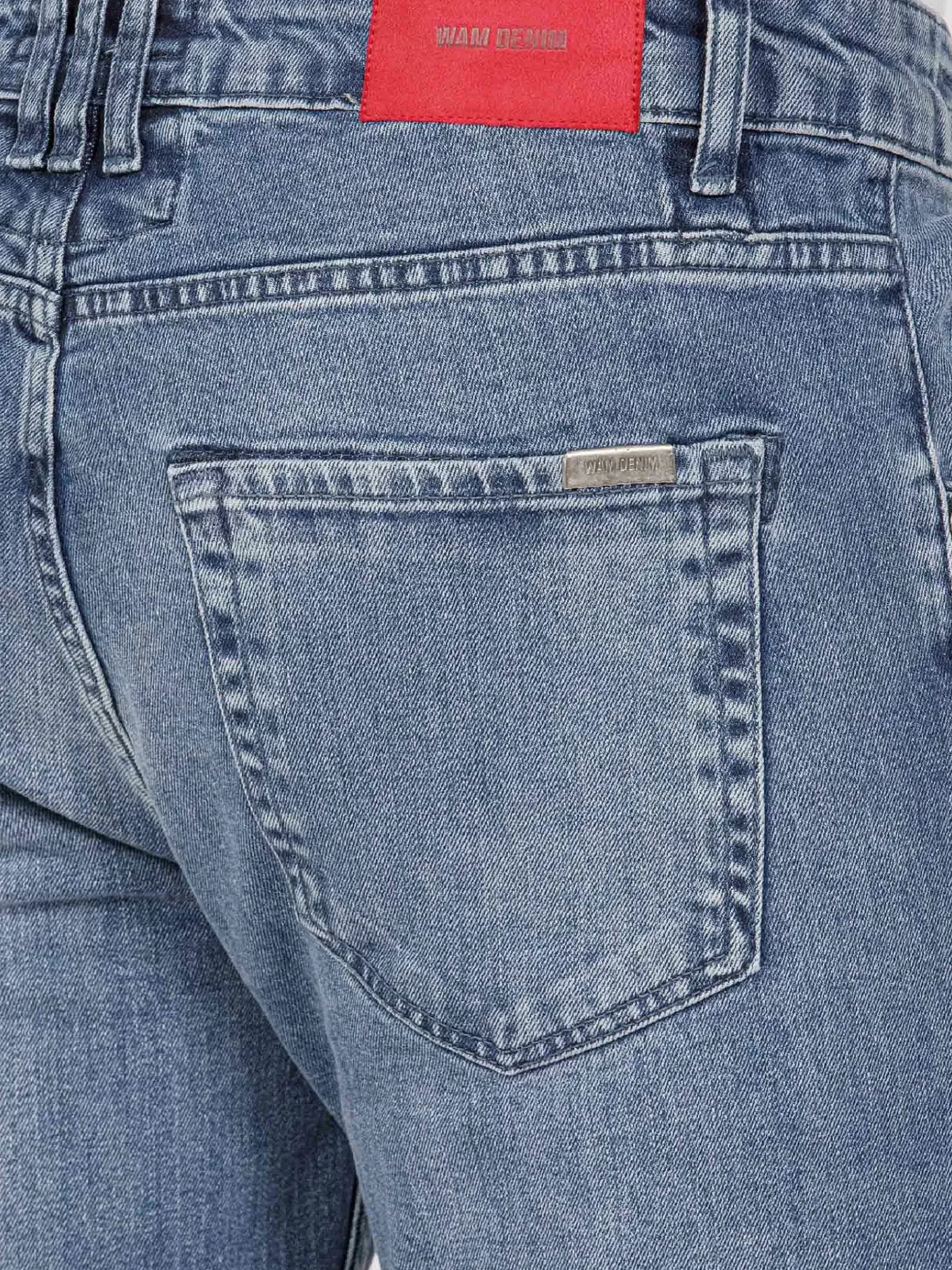 Wam Denim Jeans|Dickinson Tailored Fit Light Navy Jeans