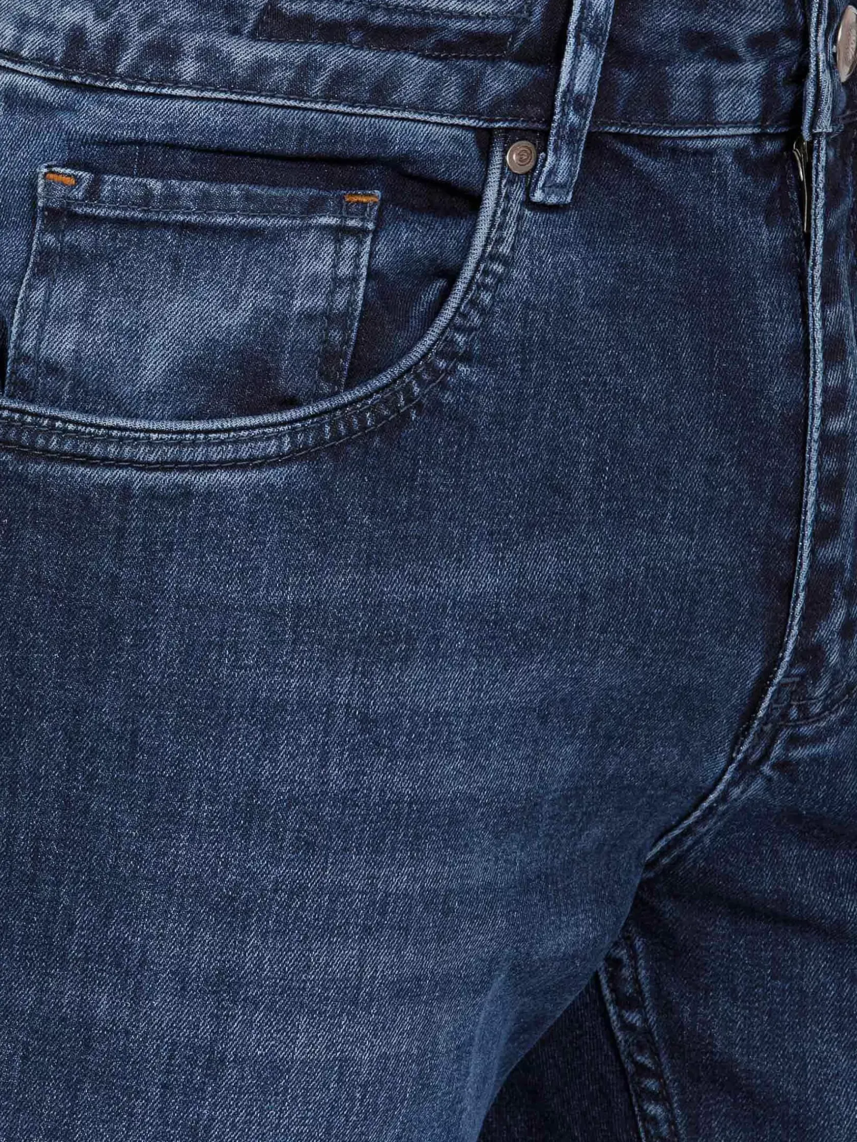 Wam Denim Jeans|Dickinson Tailored Fit Navy Jeans