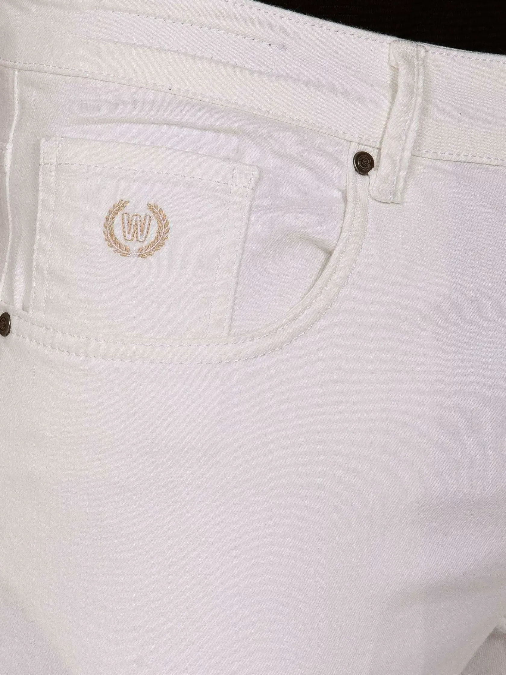 Wam Denim Jeans|Digorgio Slim Fit Off White Jeans