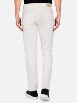 Wam Denim Jeans|Digorgio Slim Fit Off White Jeans