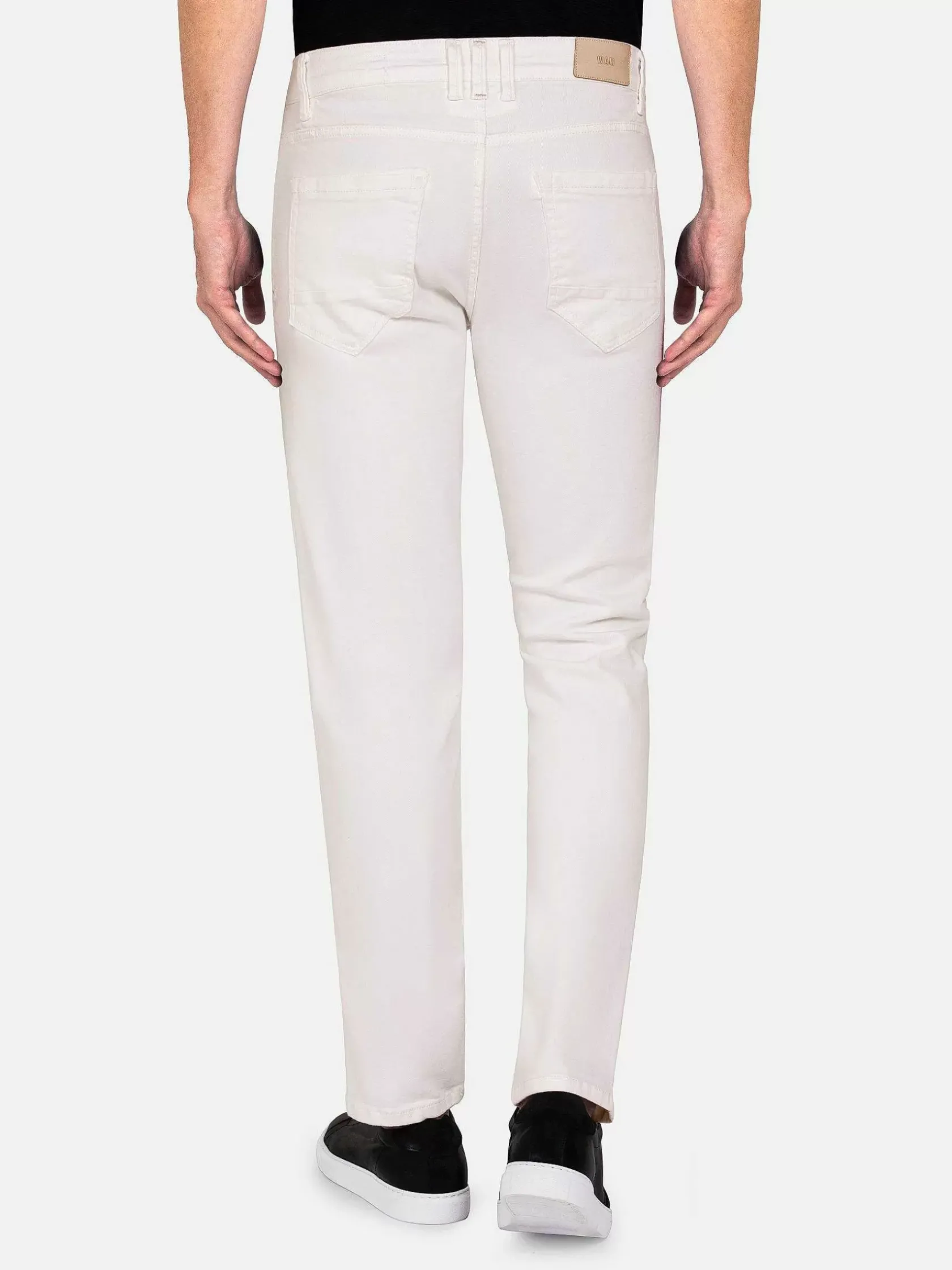 Wam Denim Jeans|Digorgio Slim Fit Off White Jeans