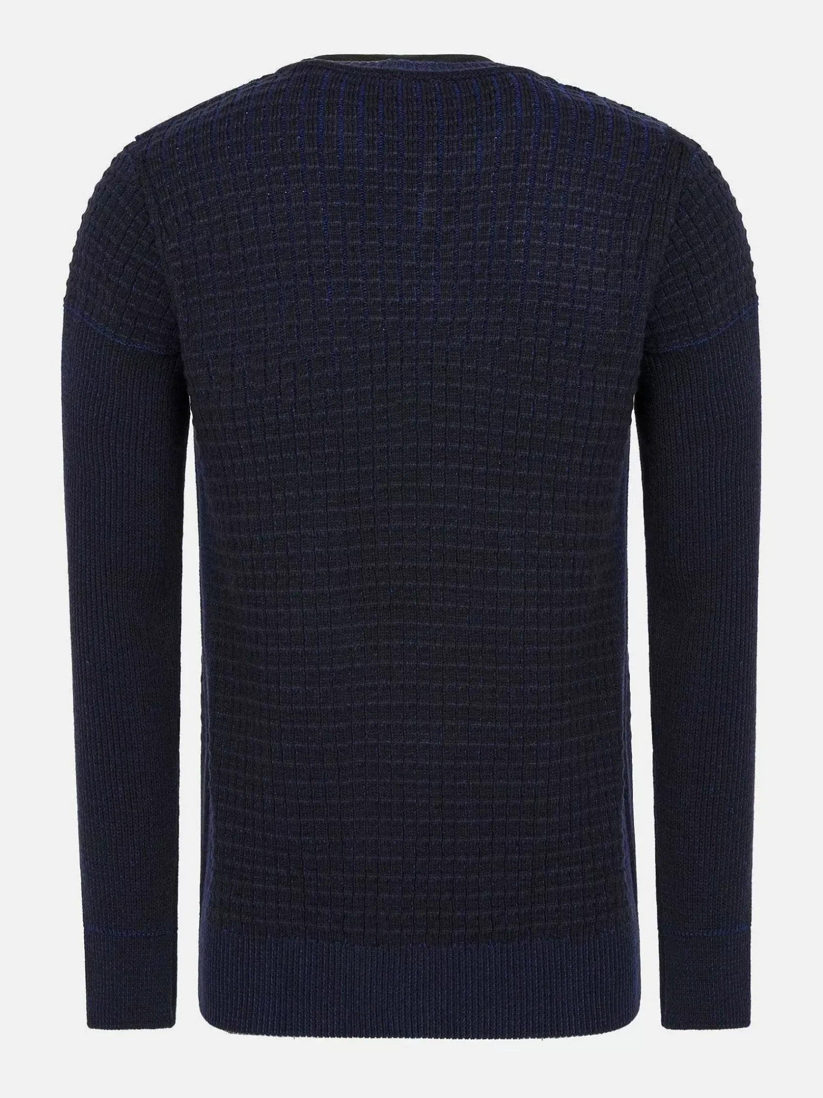 Wam Denim Truien|Dover Slim Fit V-Neck Navy Truien